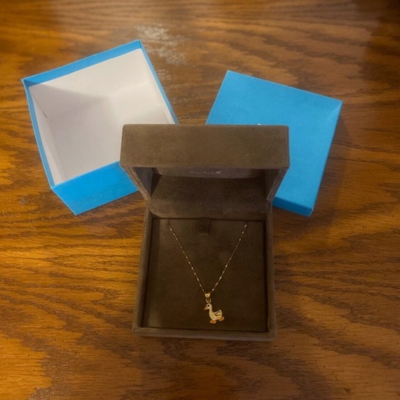 Birk’s 18K Gold Duck Necklace - Picture 2 of 7